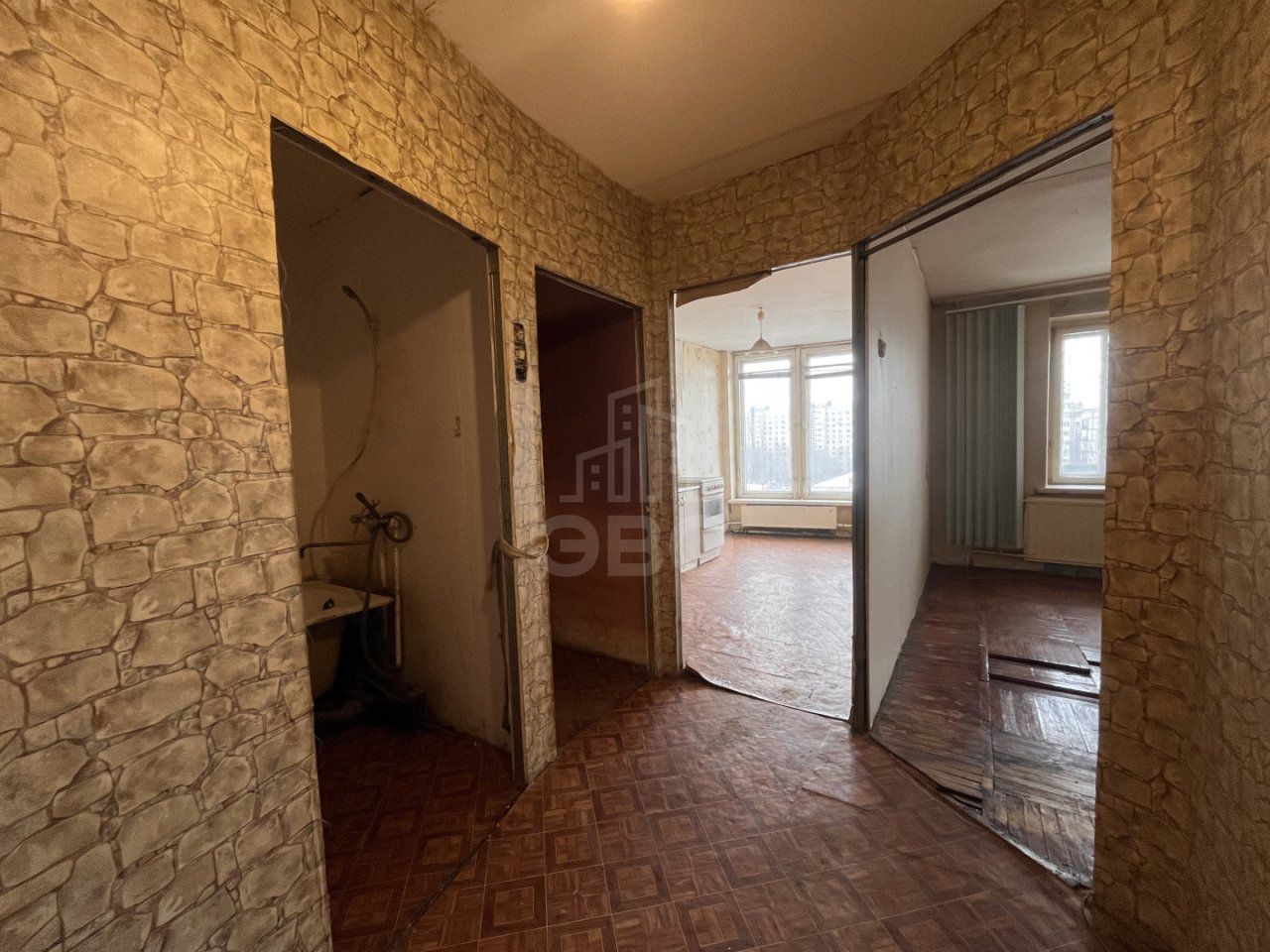 однокомнатная квартира в Санкт-Петербурге по адресу: Руднева ул., 21, к 3, литера А