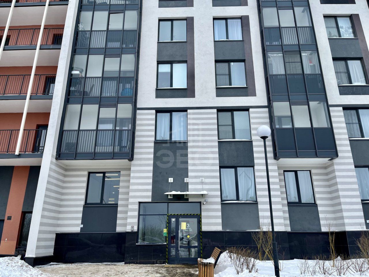 однокомнатная квартира в Санкт-Петербурге по адресу: Арцеуловская аллея, 15, к 1, строение 1