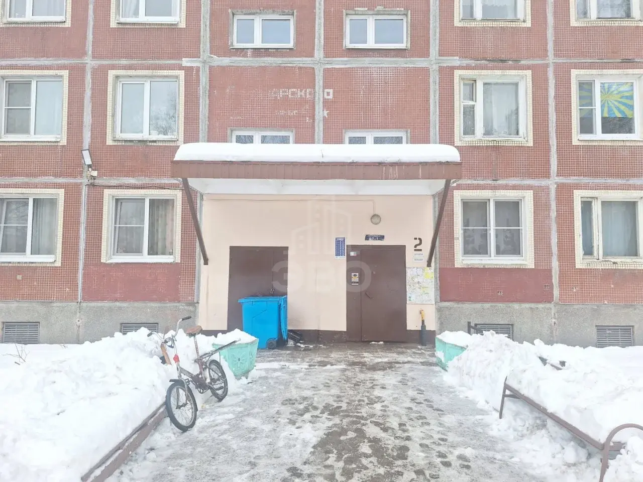 однокомнатная квартира в Санкт-Петербурге по адресу: Луначарского проспект, 21, к 4