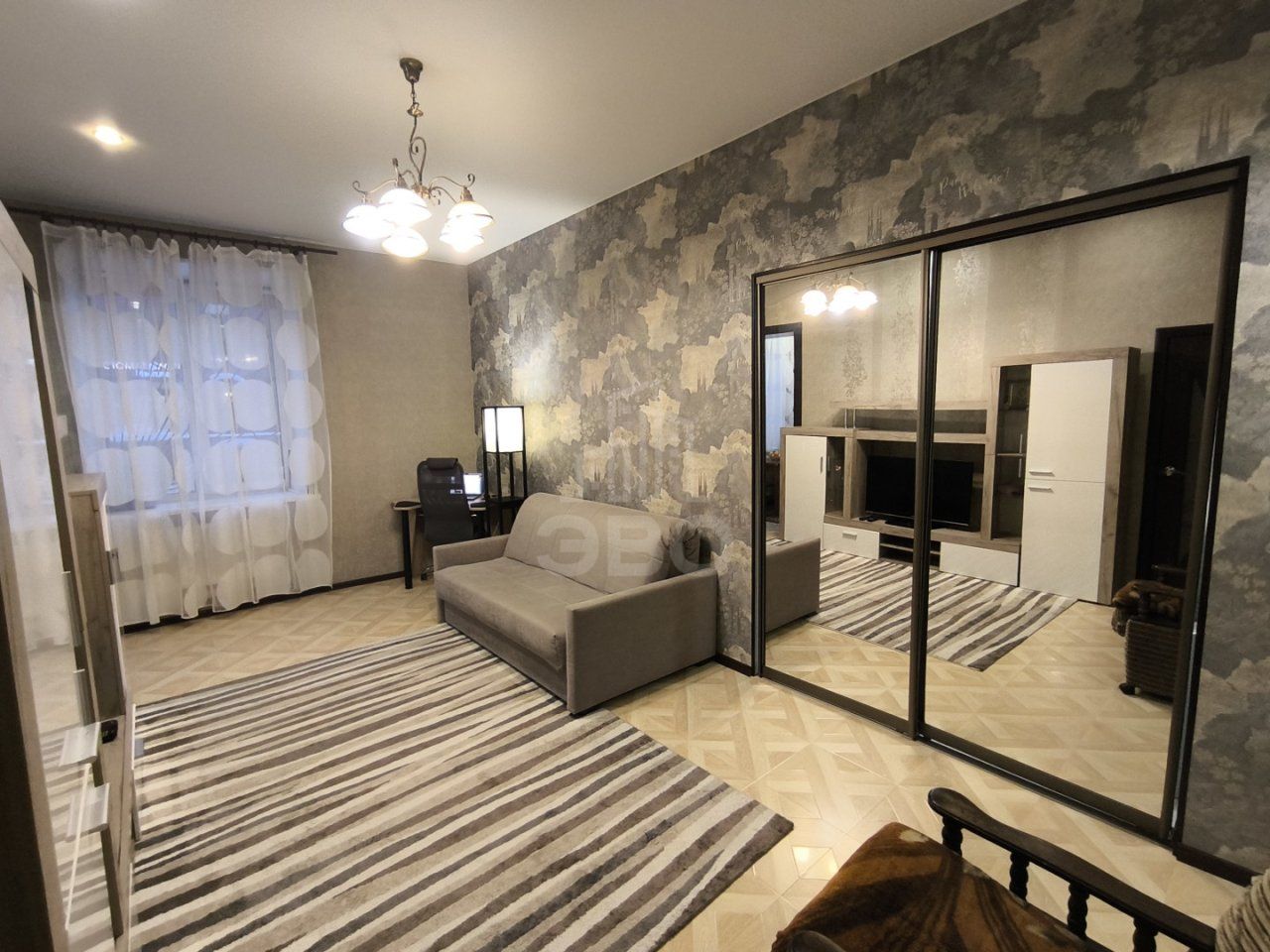 однокомнатная квартира в Санкт-Петербурге по адресу: Зайцева ул., 3, литера А