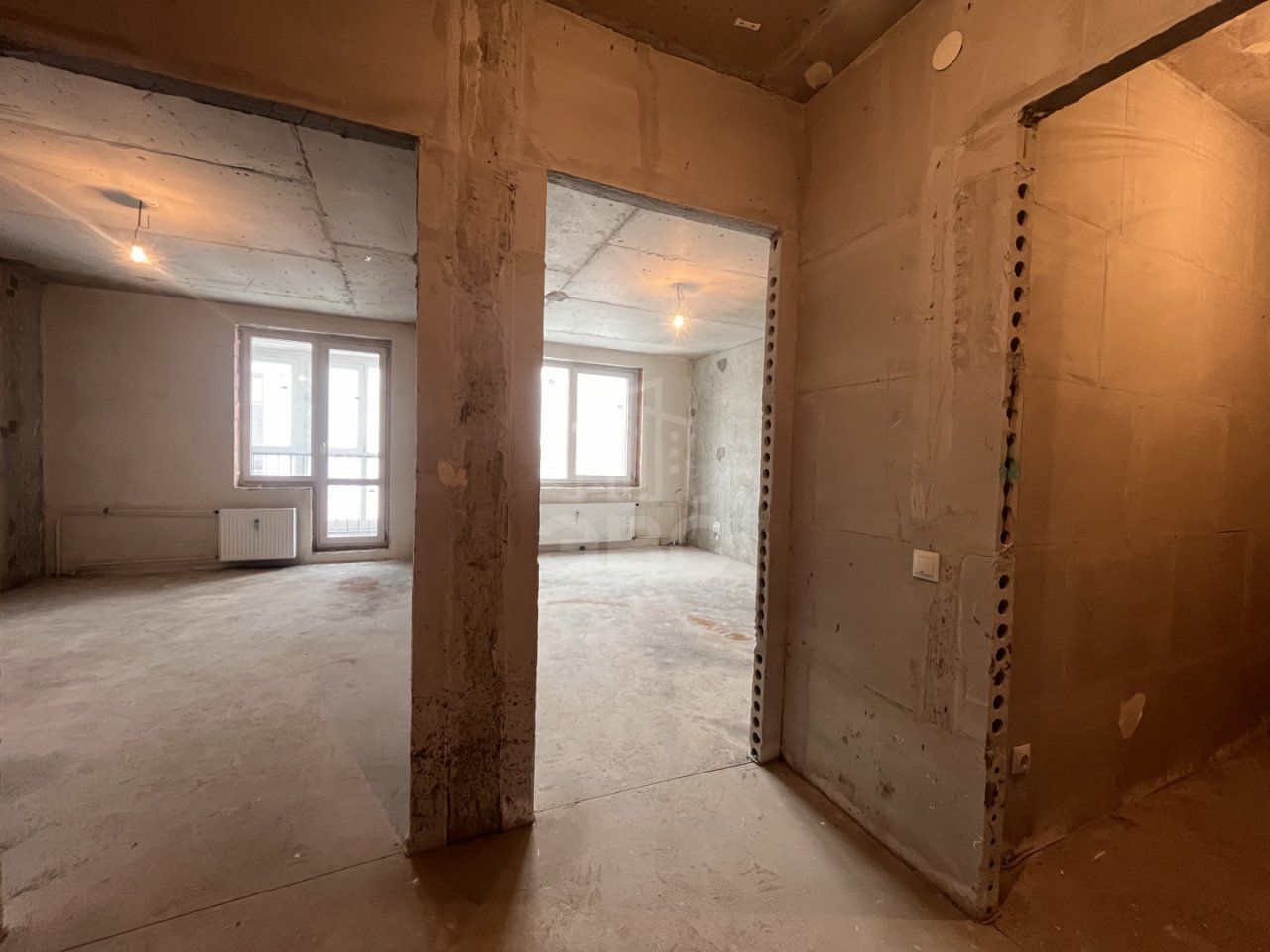 однокомнатная квартира в Ленинградской области по адресу: Авиаторов Балтики проспект, 23, к 3