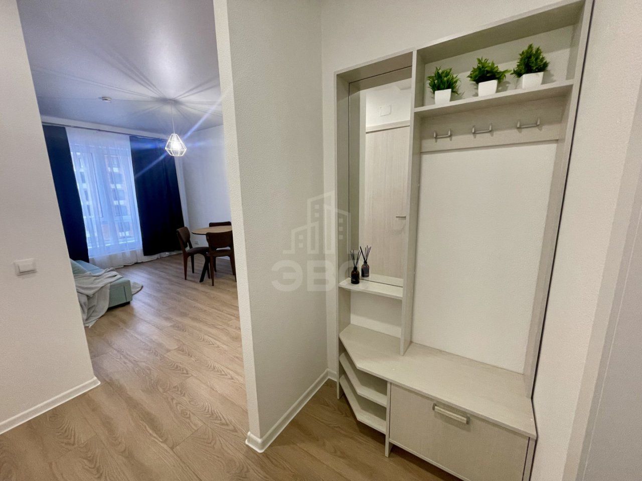 однокомнатная квартира в Ленинградской области по адресу: Невская ул., 17, к 1