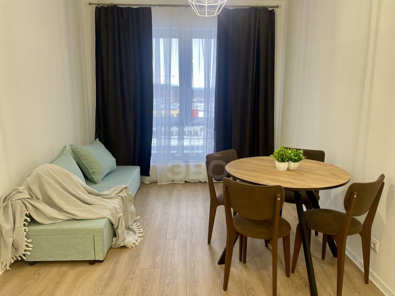 однокомнатная квартира в Ленинградской области по адресу: Невская ул., 17, к 1