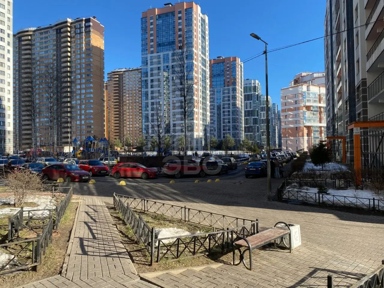 однокомнатная квартира в Санкт-Петербурге по адресу: Кушелевская дорога., 3, к 2