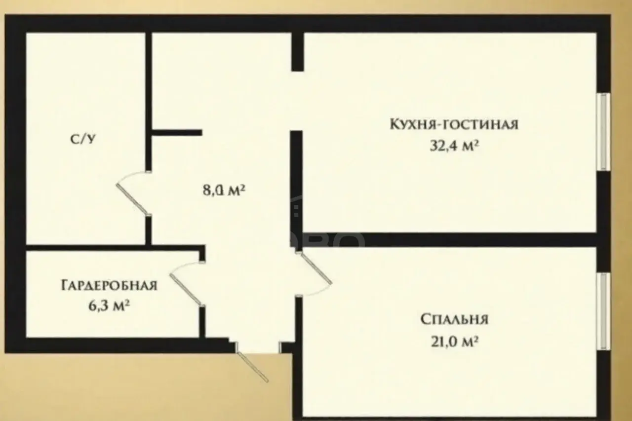 однокомнатная квартира в Санкт-Петербурге по адресу: Исполкомская ул., 17