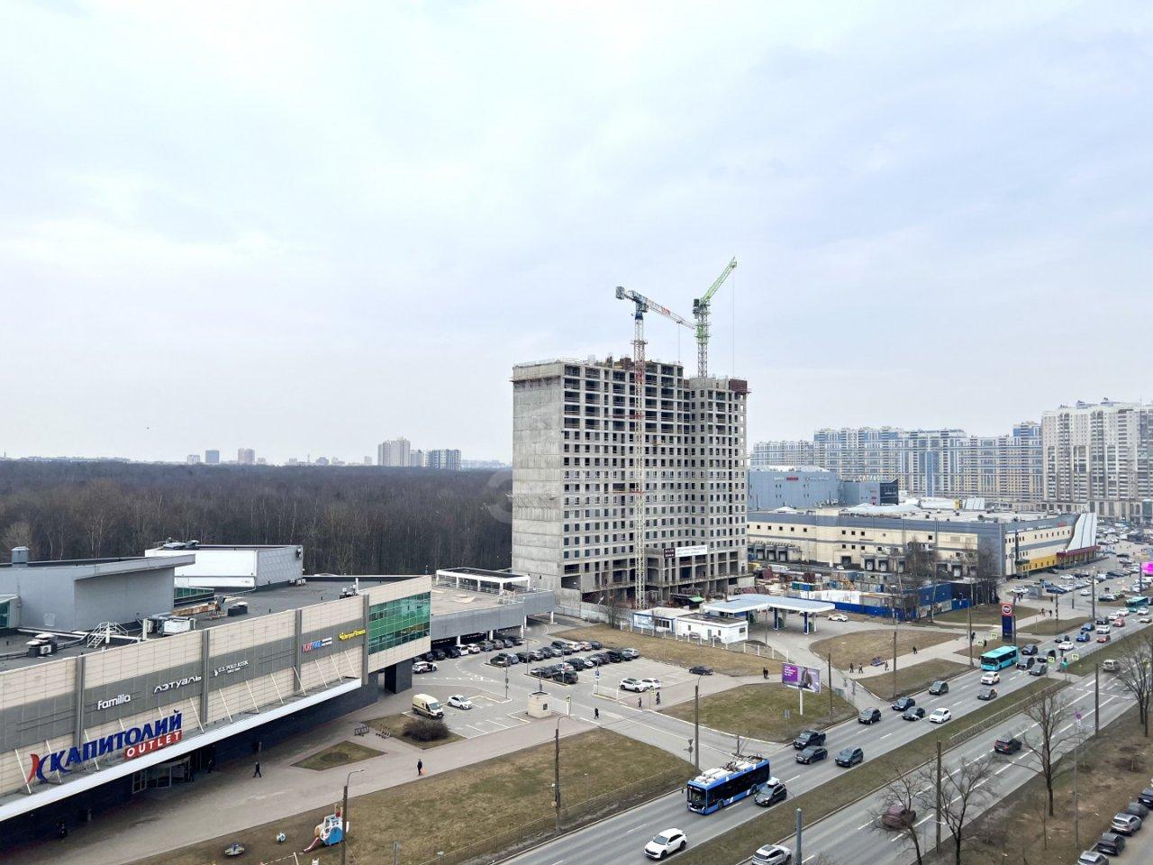 однокомнатная квартира в Санкт-Петербурге по адресу: Коломяжский проспект, 28, к 2