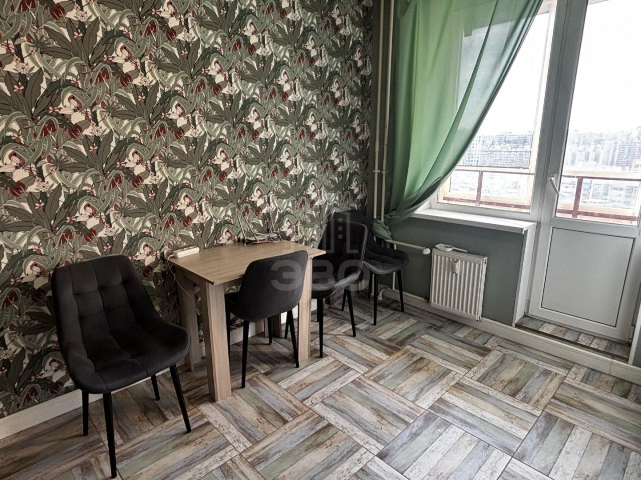 однокомнатная квартира в Ленинградской области по адресу: Авиаторов Балтики проспект, 15