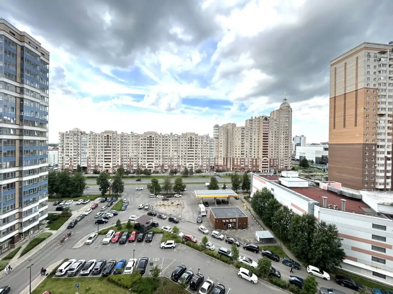 однокомнатная квартира в Санкт-Петербурге по адресу: Коломяжский проспект, 13, к 2