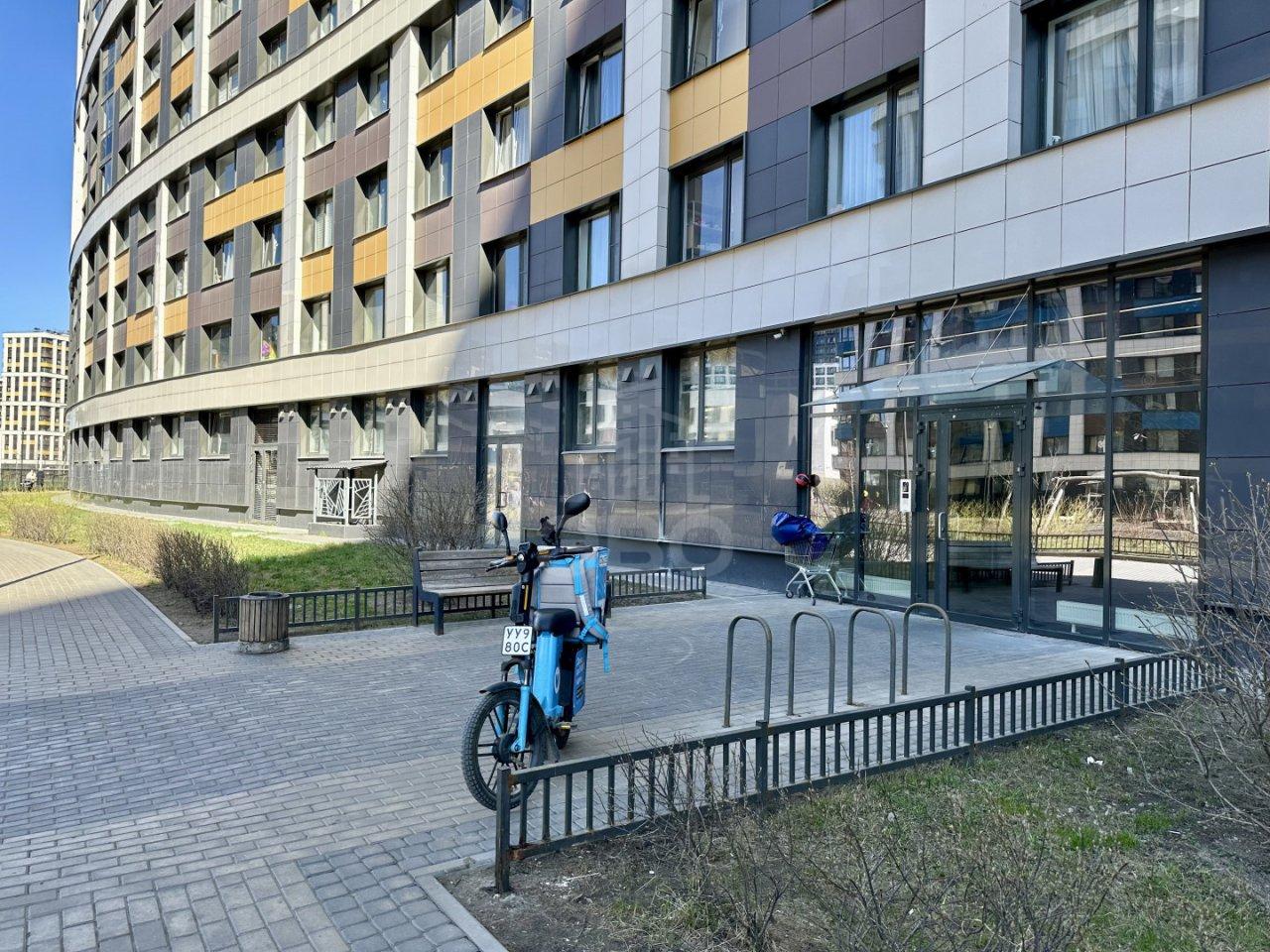 однокомнатная квартира в Ленинградской области по адресу: Авиаторов Балтики проспект, 25