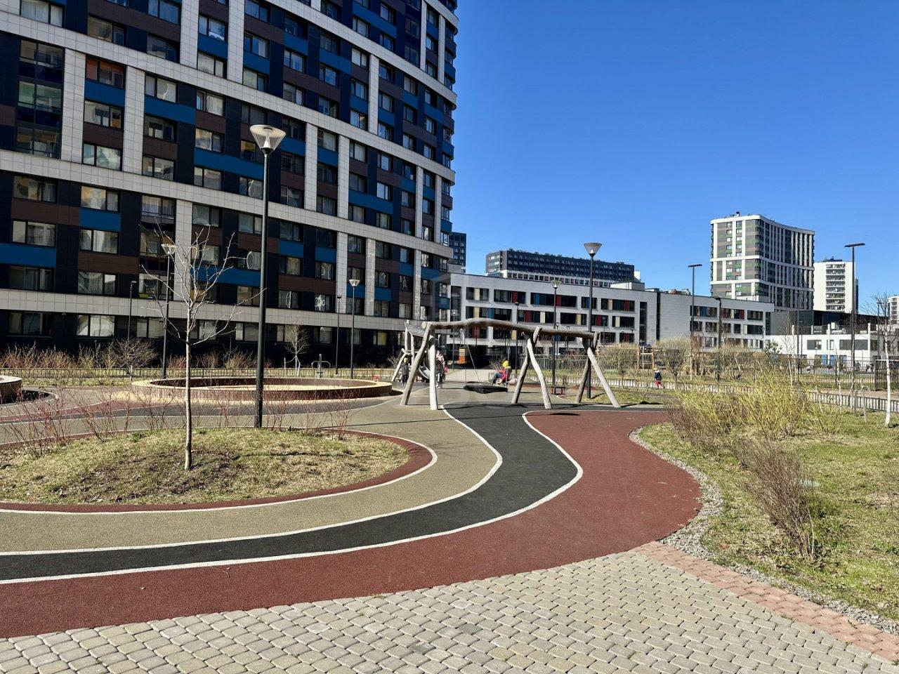 однокомнатная квартира в Ленинградской области по адресу: Авиаторов Балтики проспект, 25