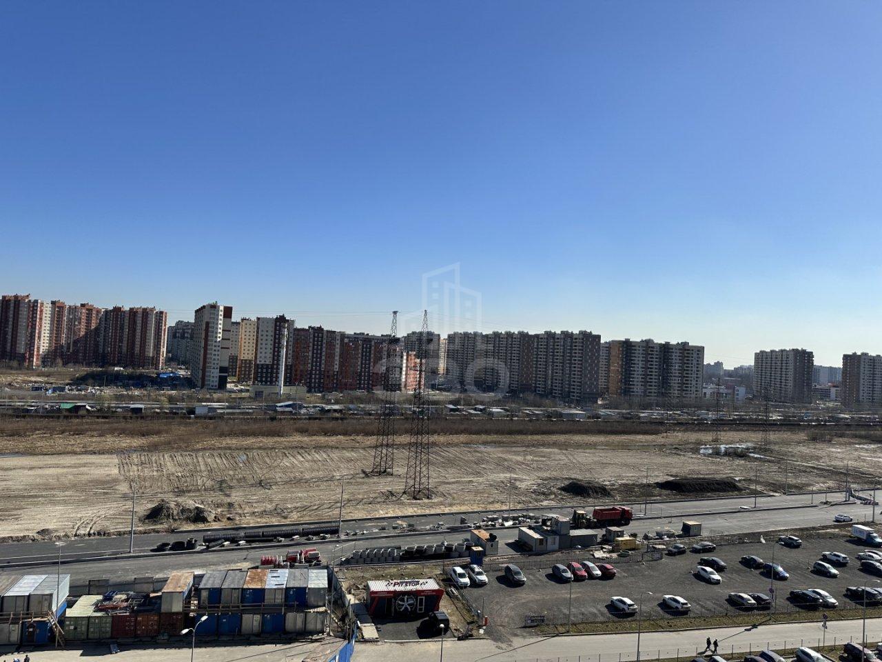 однокомнатная квартира в Ленинградской области по адресу: Авиаторов Балтики проспект, 25