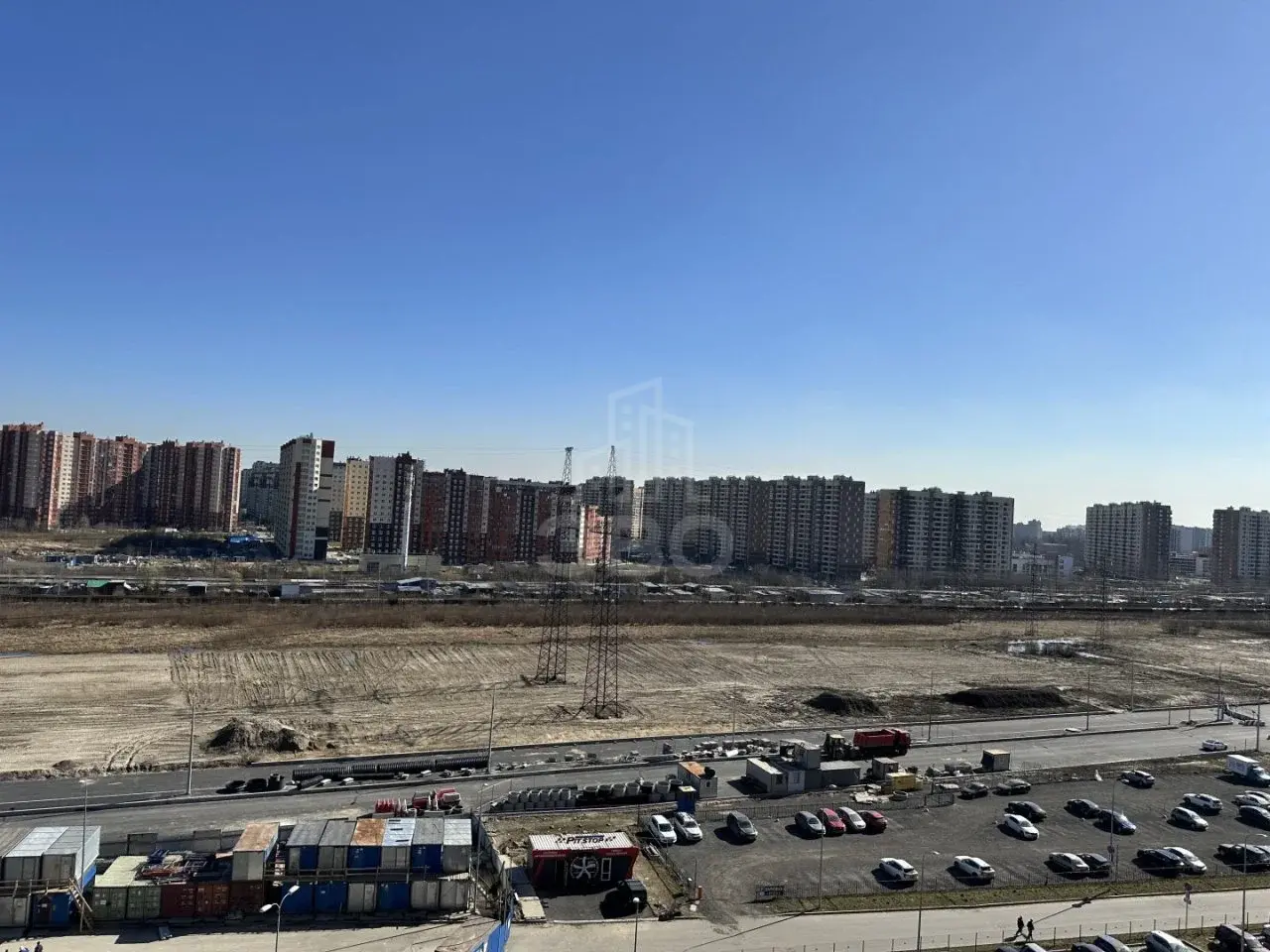 однокомнатная квартира в Ленинградской области по адресу: Авиаторов Балтики проспект, 25