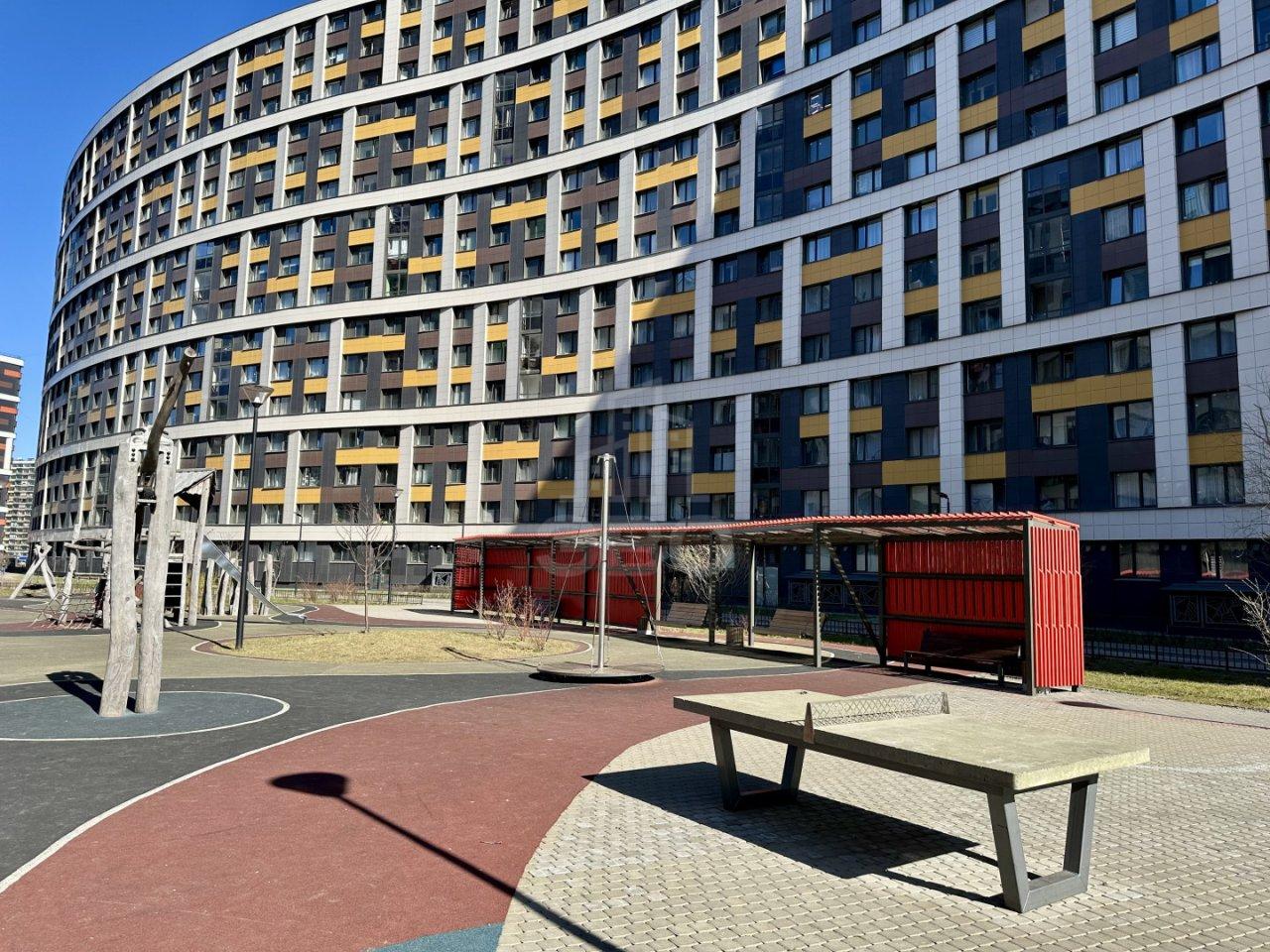 однокомнатная квартира в Ленинградской области по адресу: Авиаторов Балтики проспект, 25