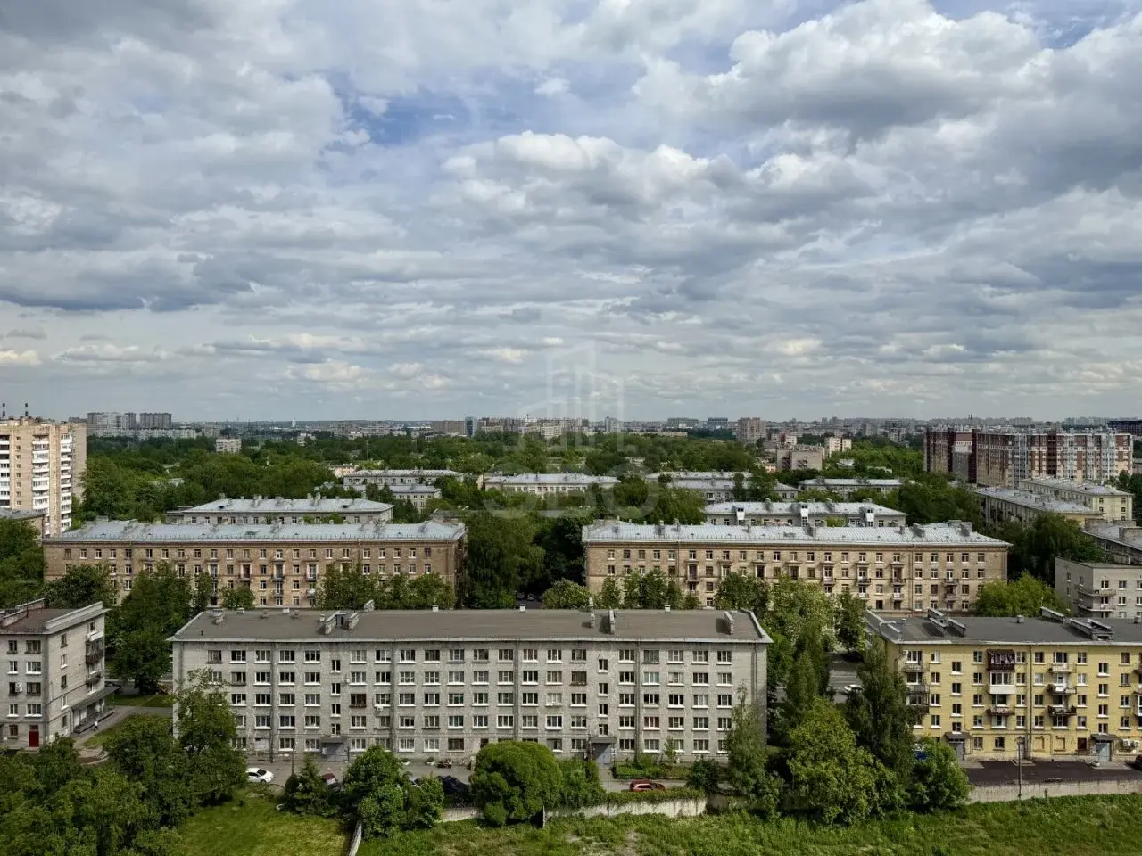 однокомнатная квартира в Санкт-Петербурге по адресу: Металлистов проспект, 117, строение 1