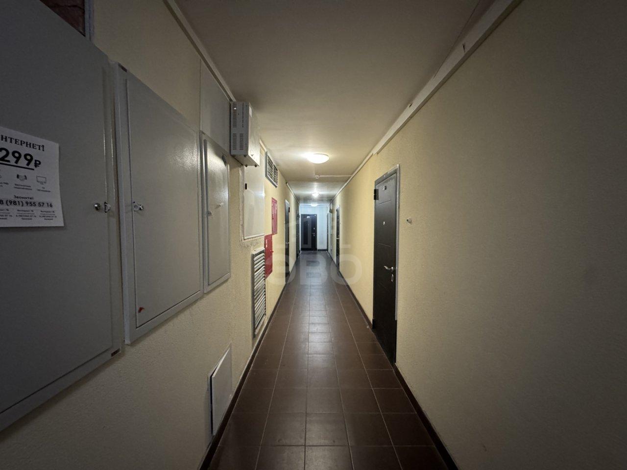 однокомнатная квартира в Ленинградской области по адресу: Воронцовский б-р., 19, к 1, литера А