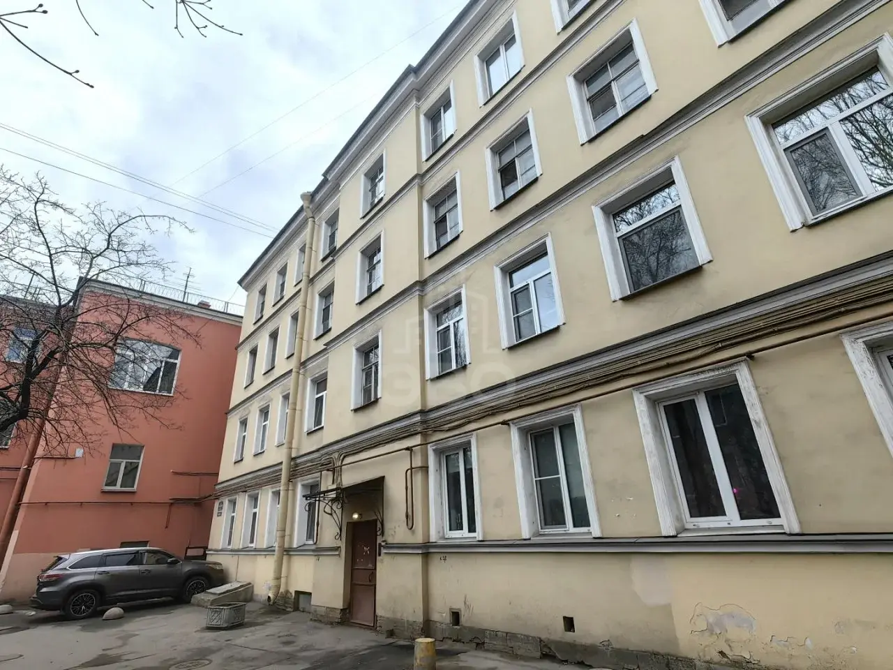 двухкомнатная квартира в Санкт-Петербурге по адресу: Обводного канала наб., 155, литера Б