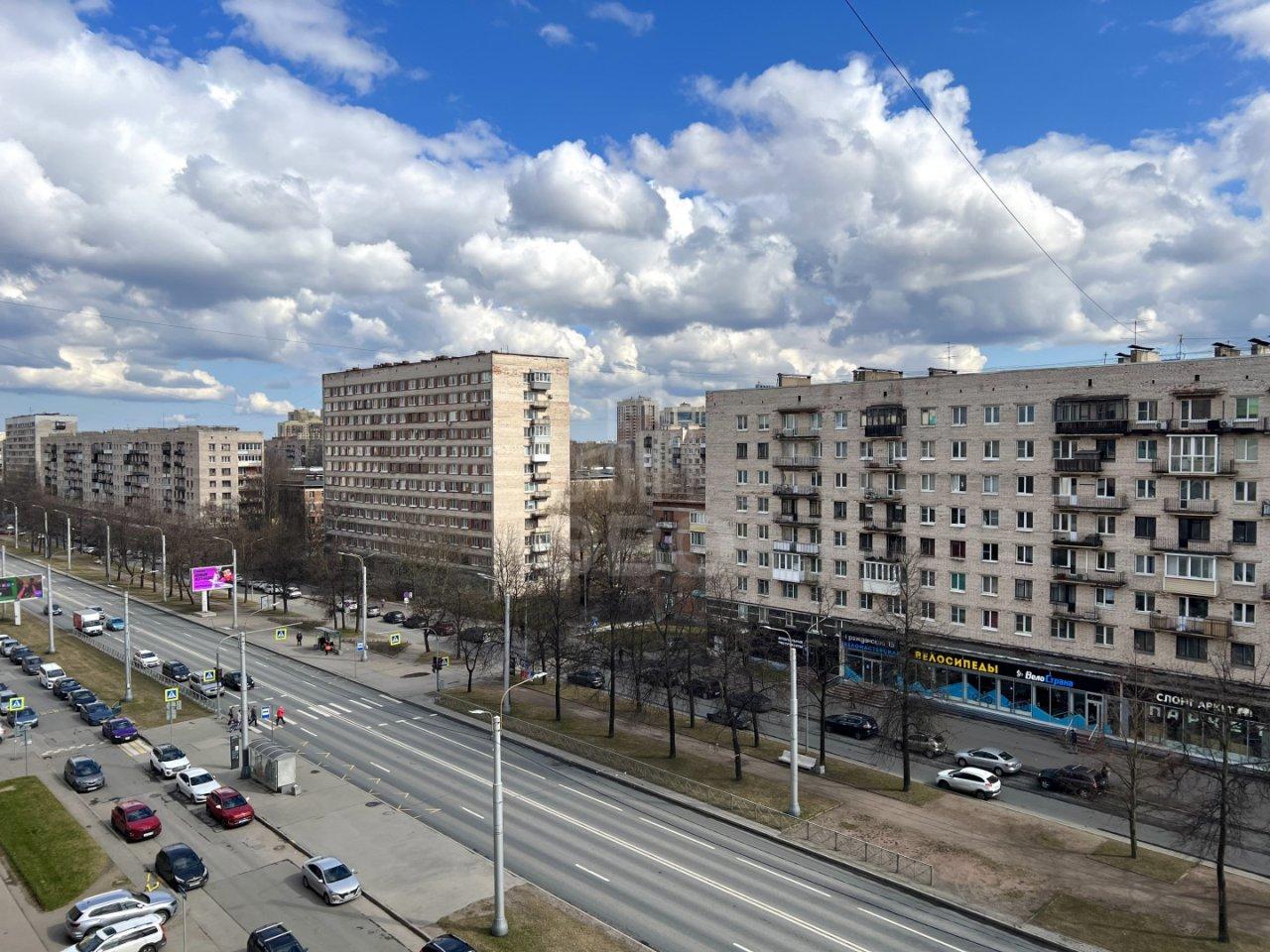 двухкомнатная квартира в Санкт-Петербурге по адресу: Гражданский проспект, 20, литера А