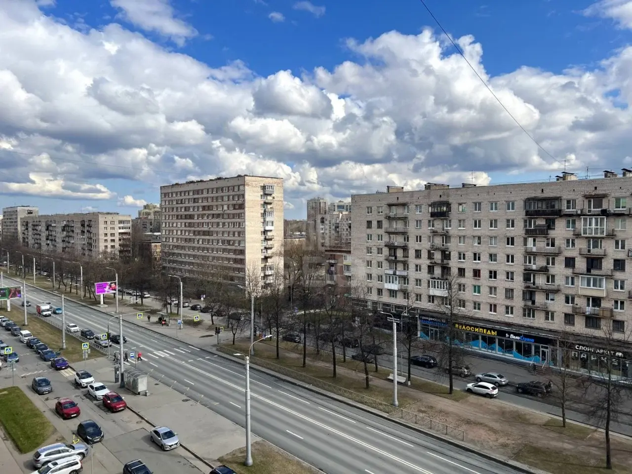 двухкомнатная квартира в Санкт-Петербурге по адресу: Гражданский проспект, 20, литера А
