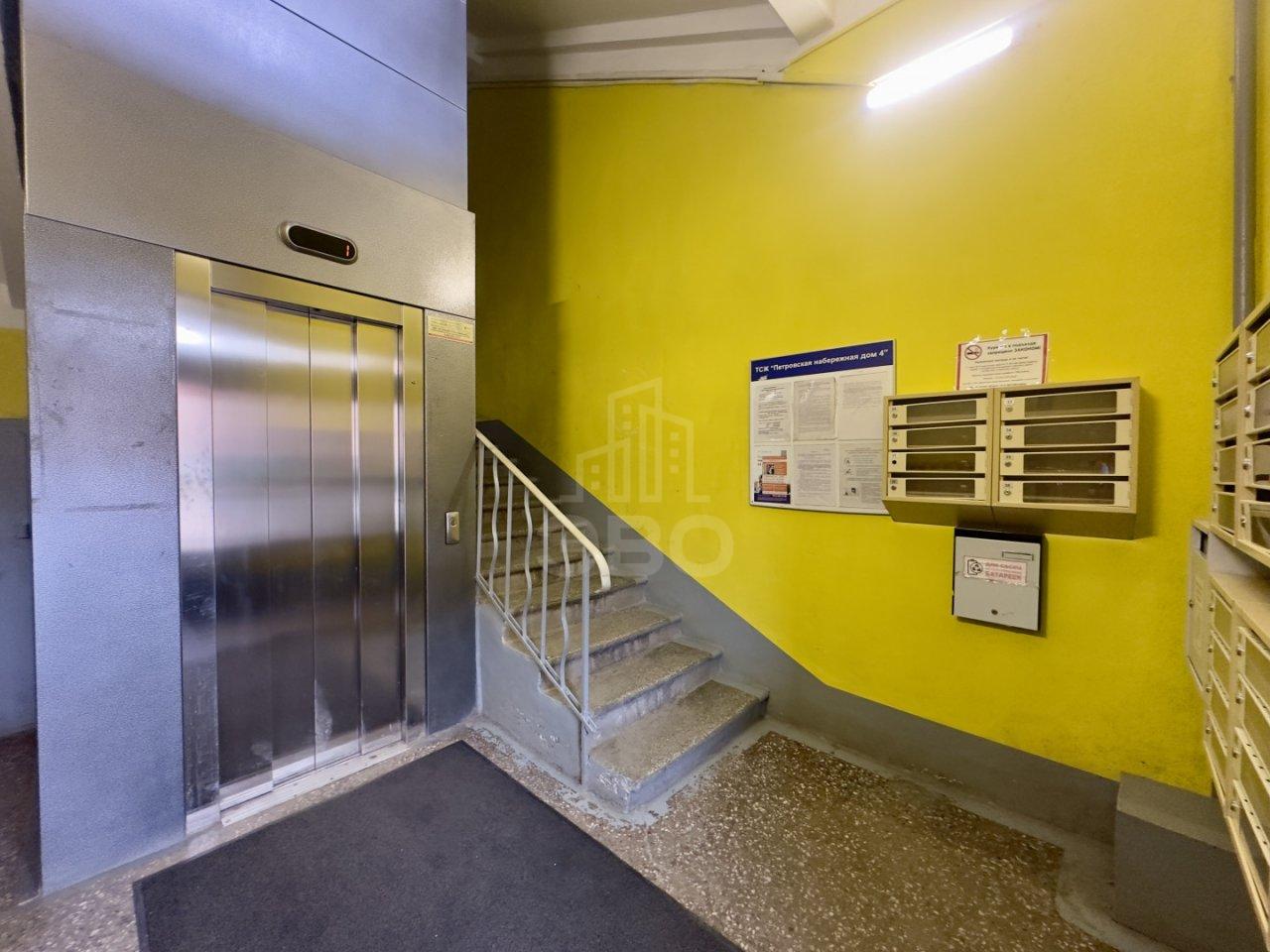 двухкомнатная квартира в Санкт-Петербурге по адресу: Петровская наб., 4