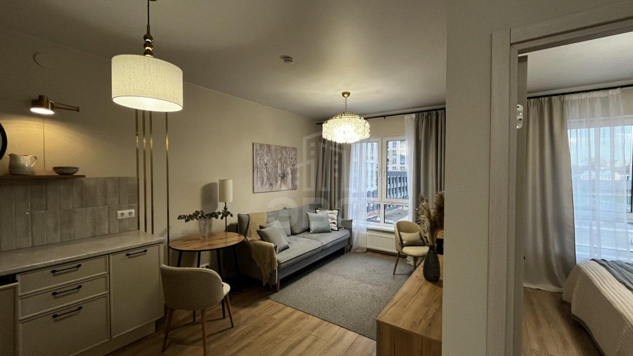 однокомнатная квартира в Санкт-Петербурге по адресу: Тосина ул., 1, к 2, строение 1