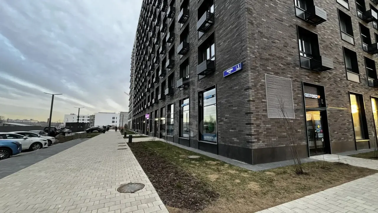 однокомнатная квартира в Санкт-Петербурге по адресу: Тосина ул., 1, к 2, строение 1
