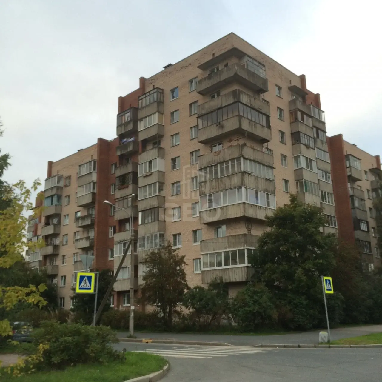 двухкомнатная квартира в Санкт-Петербурге по адресу: Шахматова ул., 2, к.2