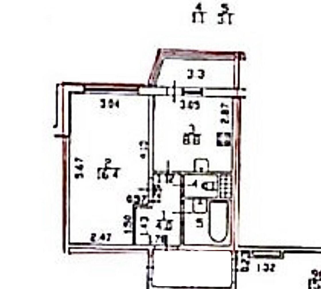 однокомнатная квартира в Санкт-Петербурге по адресу: Богатырский проспект, 56, к 3, литера А