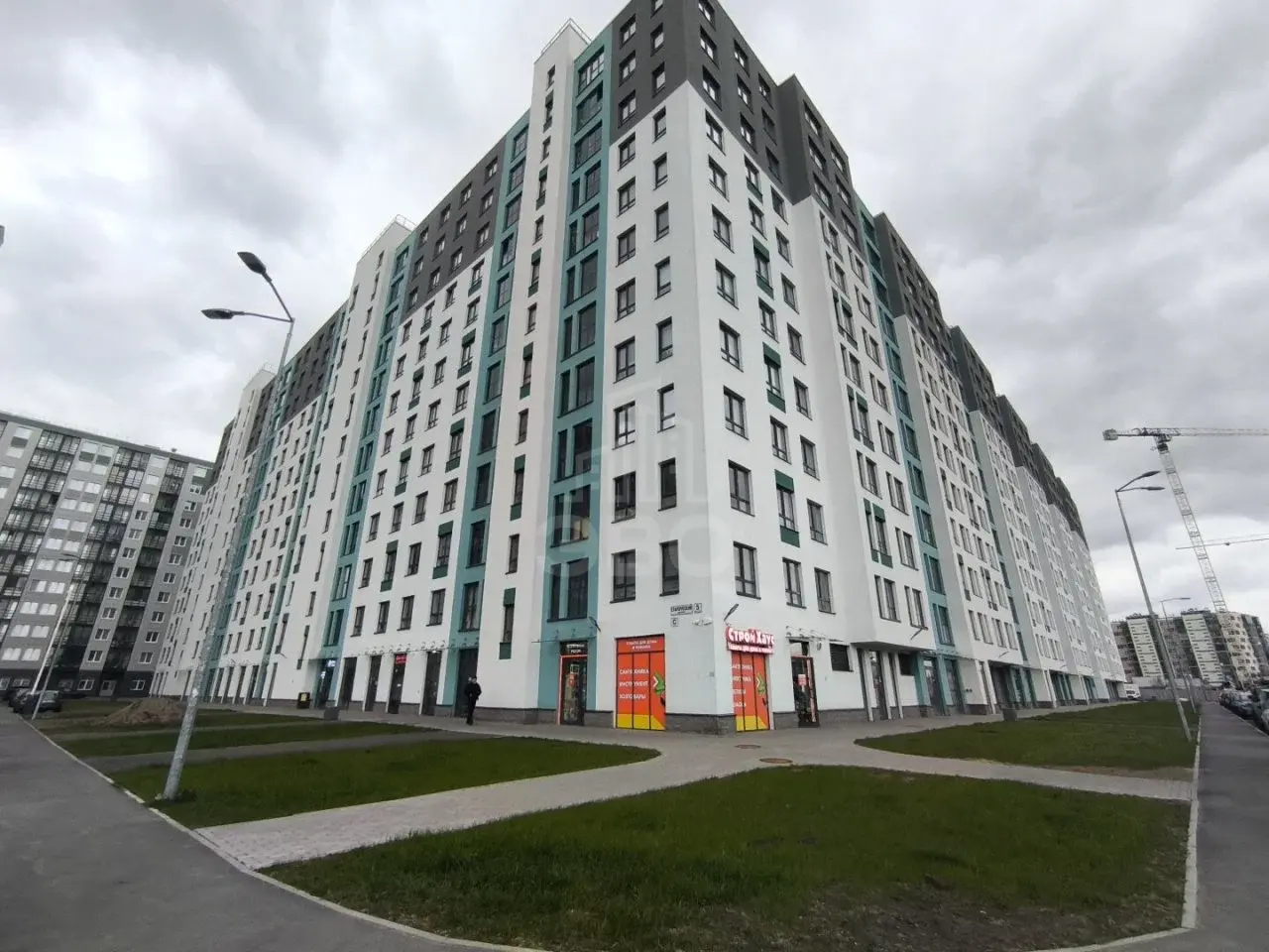 двухкомнатная квартира в Санкт-Петербурге по адресу: Старорусский проспект, 5, к 2, строение 1