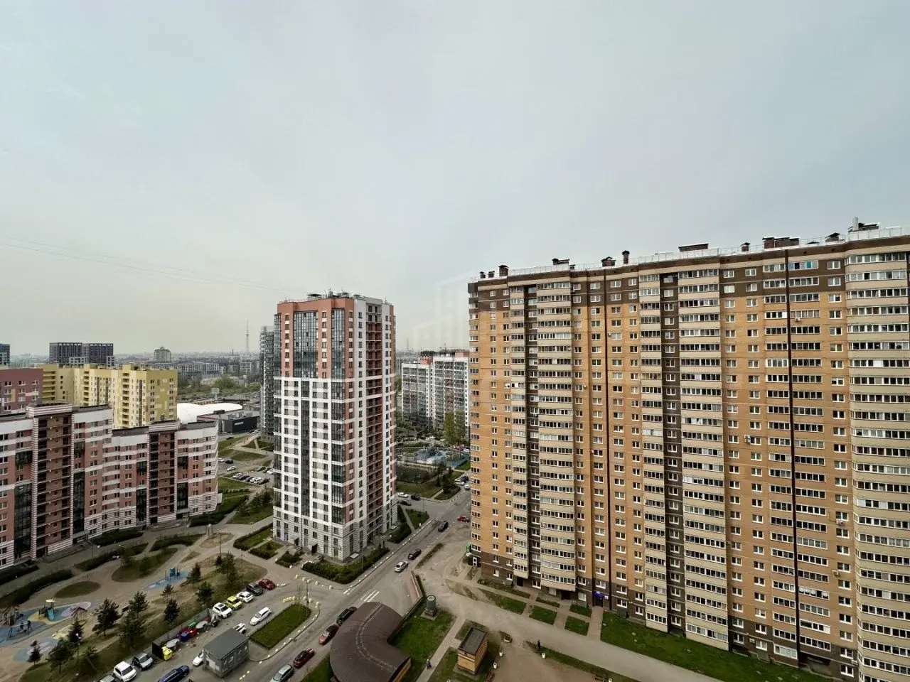 двухкомнатная квартира в Санкт-Петербурге по адресу: Кушелевская дорога., 5, к 3