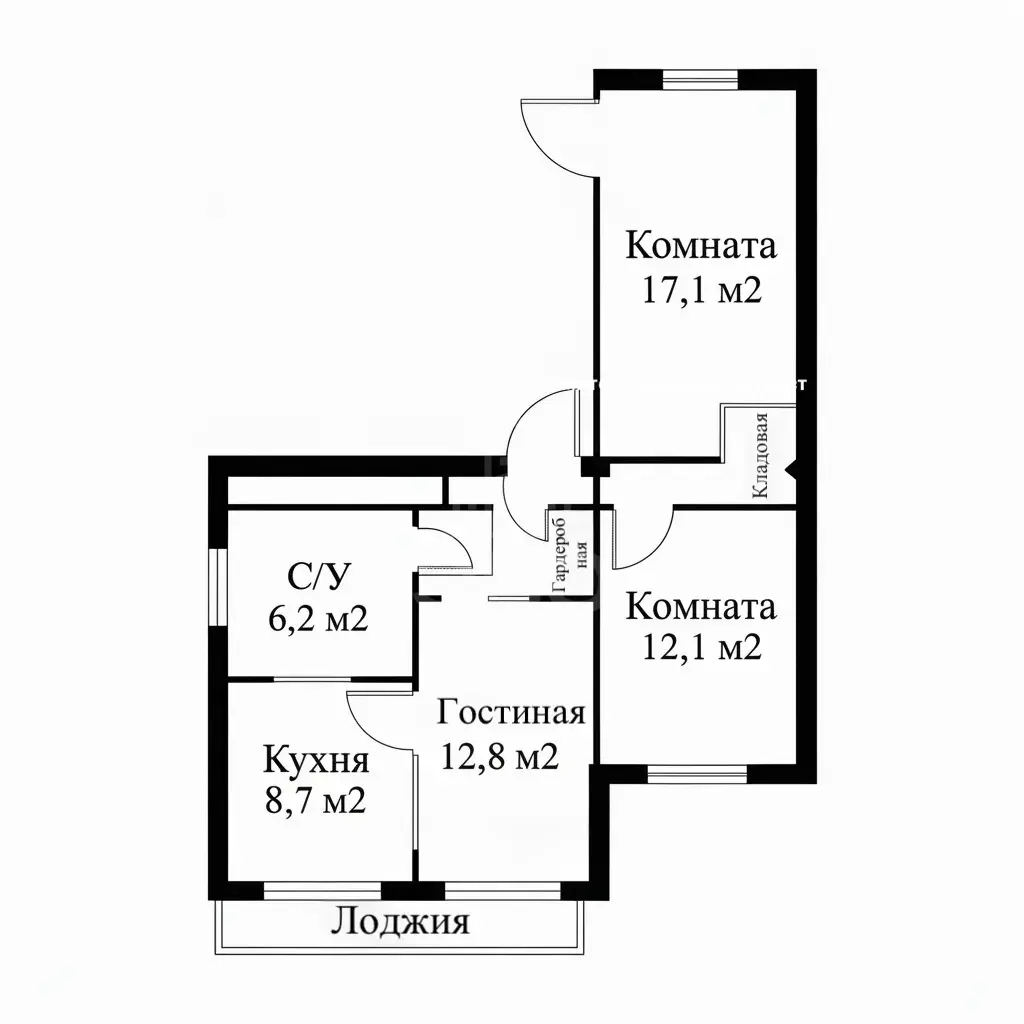 трехкомнатная квартира в Санкт-Петербурге по адресу: Ижорского Батальона ул., 4, литера А