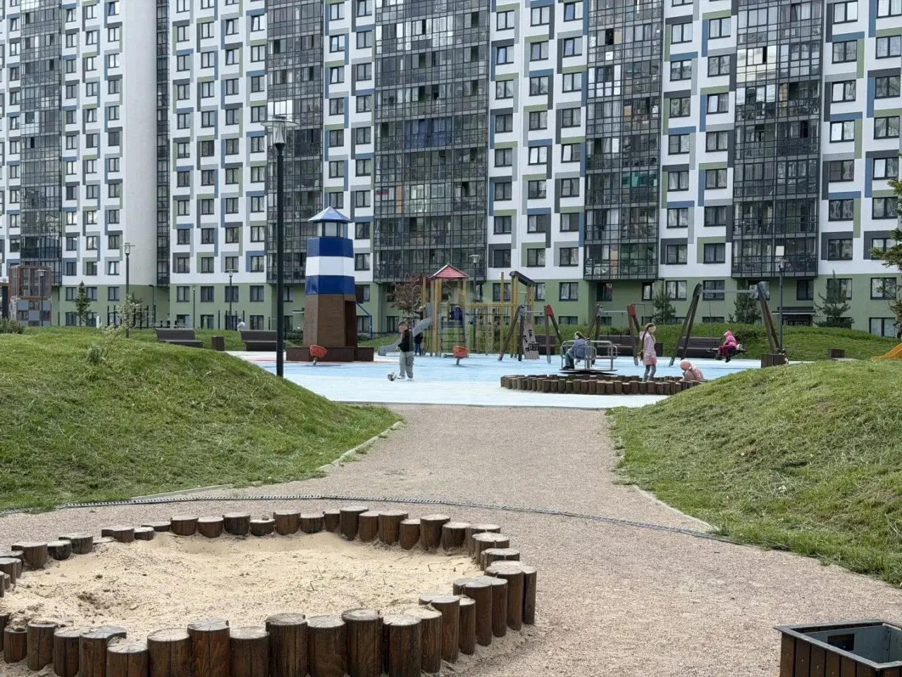 однокомнатная квартира в Ленинградской области по адресу: Гаражный проезд, 27, к 2