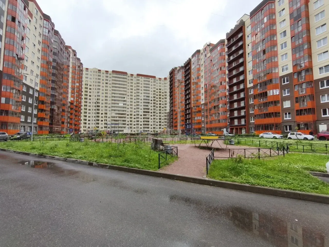 однокомнатная квартира в Ленинградской области по адресу: Шоссе в Лаврики ул., 78, к 3