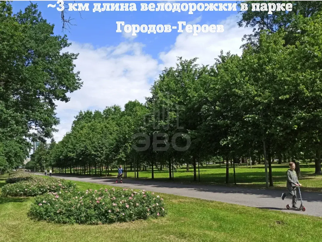 двухкомнатная квартира в Санкт-Петербурге по адресу: Пулковское ш., 9, к 1