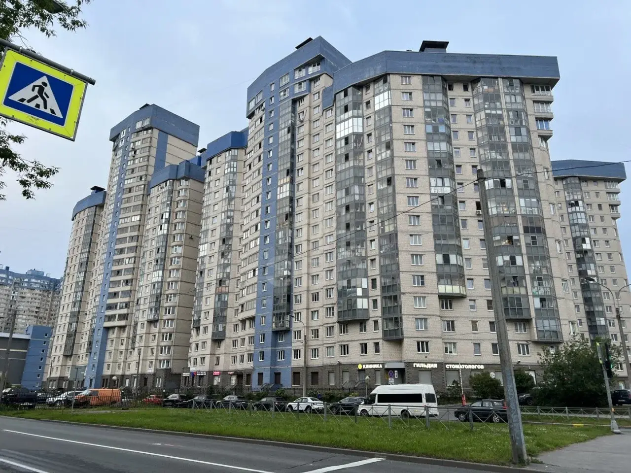 однокомнатная квартира в Санкт-Петербурге по адресу: Сизова проспект, 21, литера А