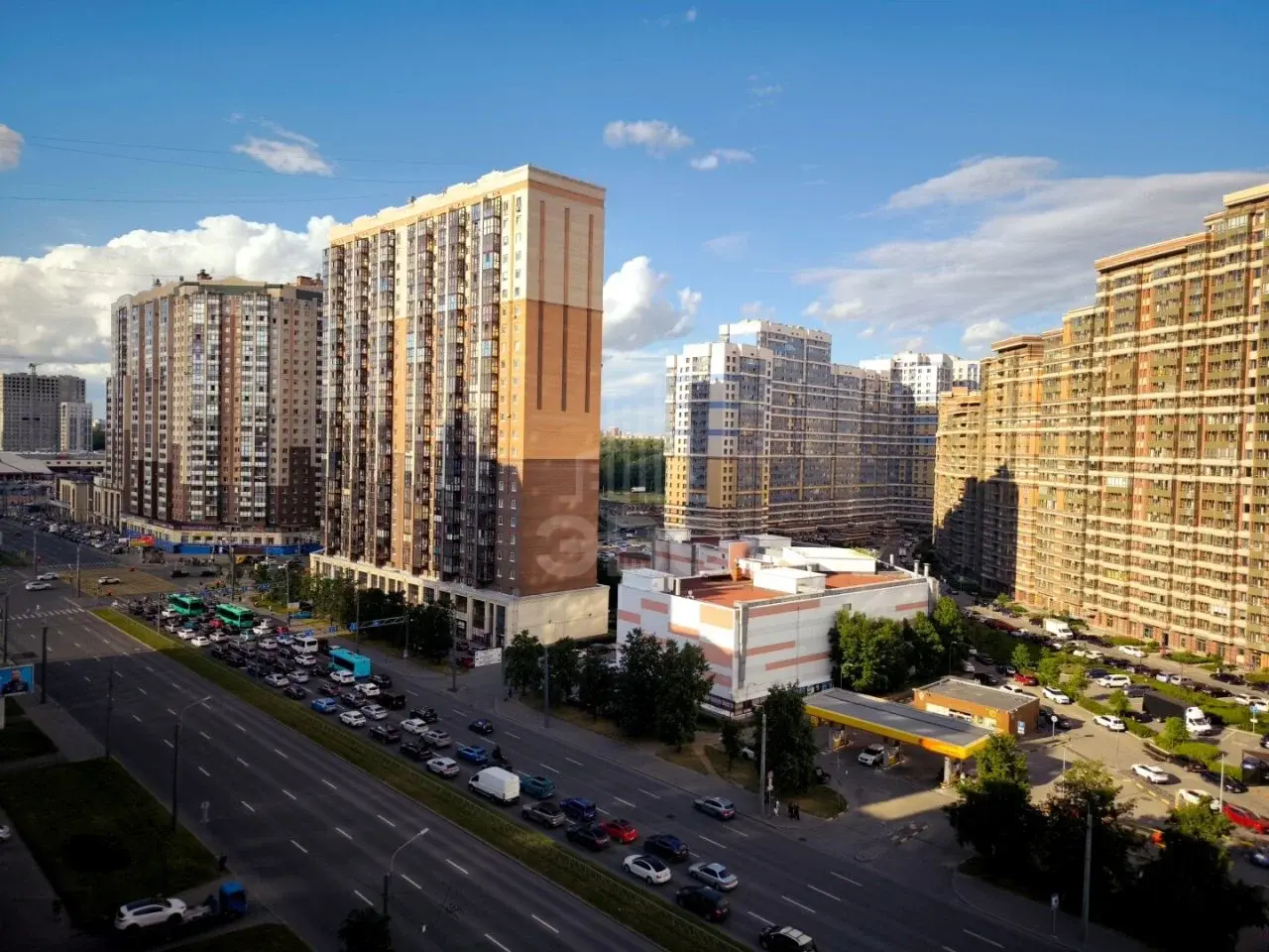 двухкомнатная квартира в Санкт-Петербурге по адресу: Коломяжский проспект, 20