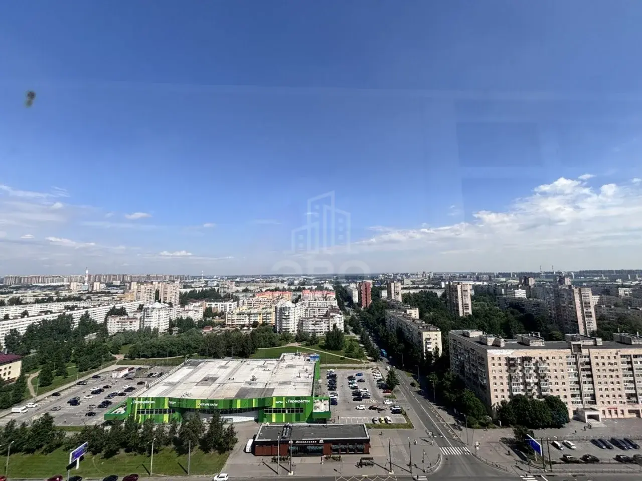 двухкомнатная квартира в Санкт-Петербурге по адресу: Просвещения проспект, 43