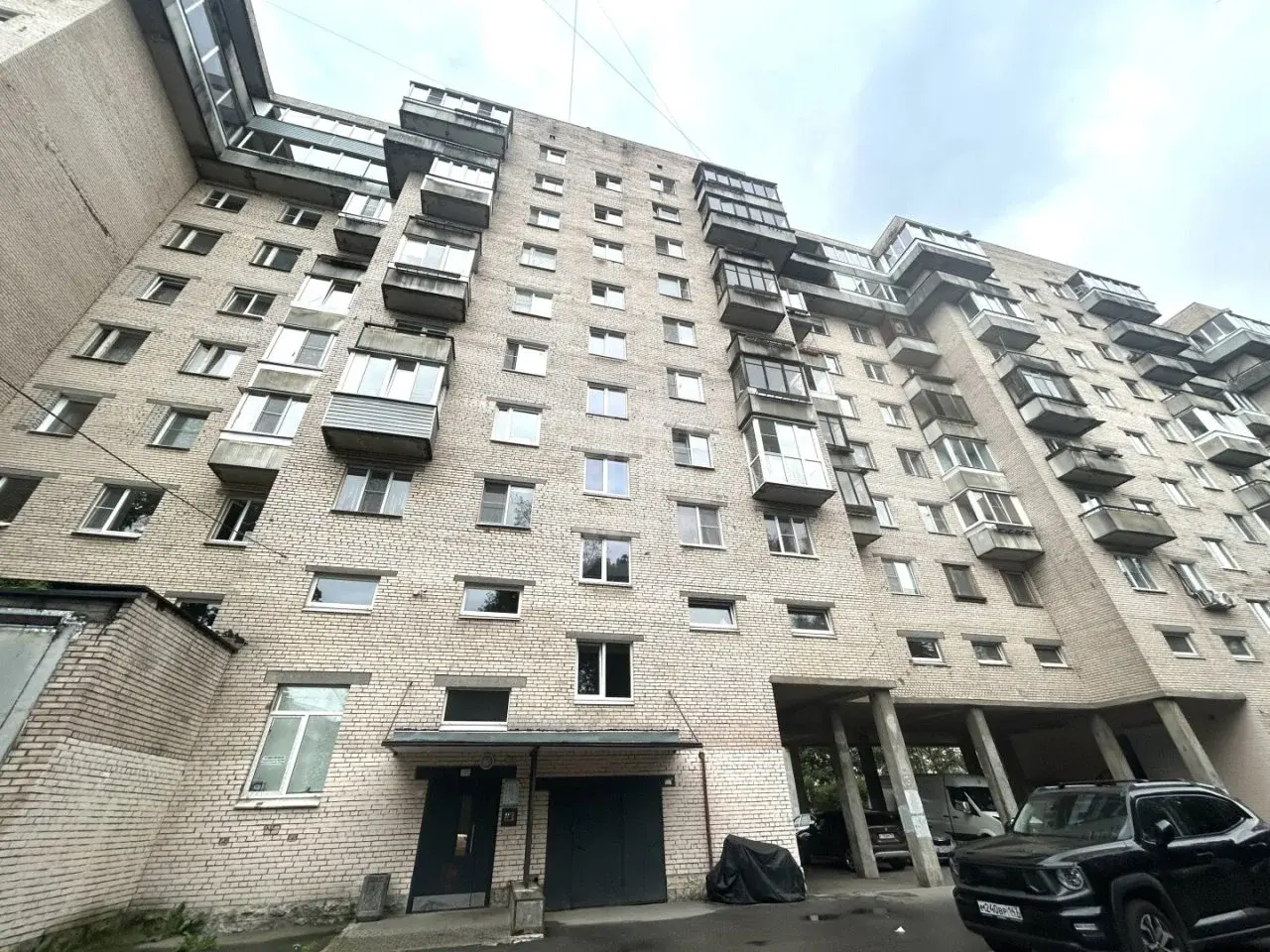 двухкомнатная квартира в Санкт-Петербурге по адресу: Бухарестская ул., 72, к 1