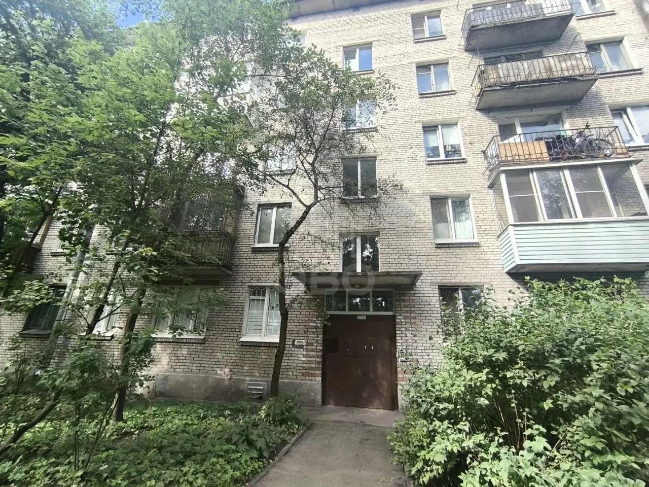 двухкомнатная квартира в Санкт-Петербурге по адресу: Железнодорожная ул., 64