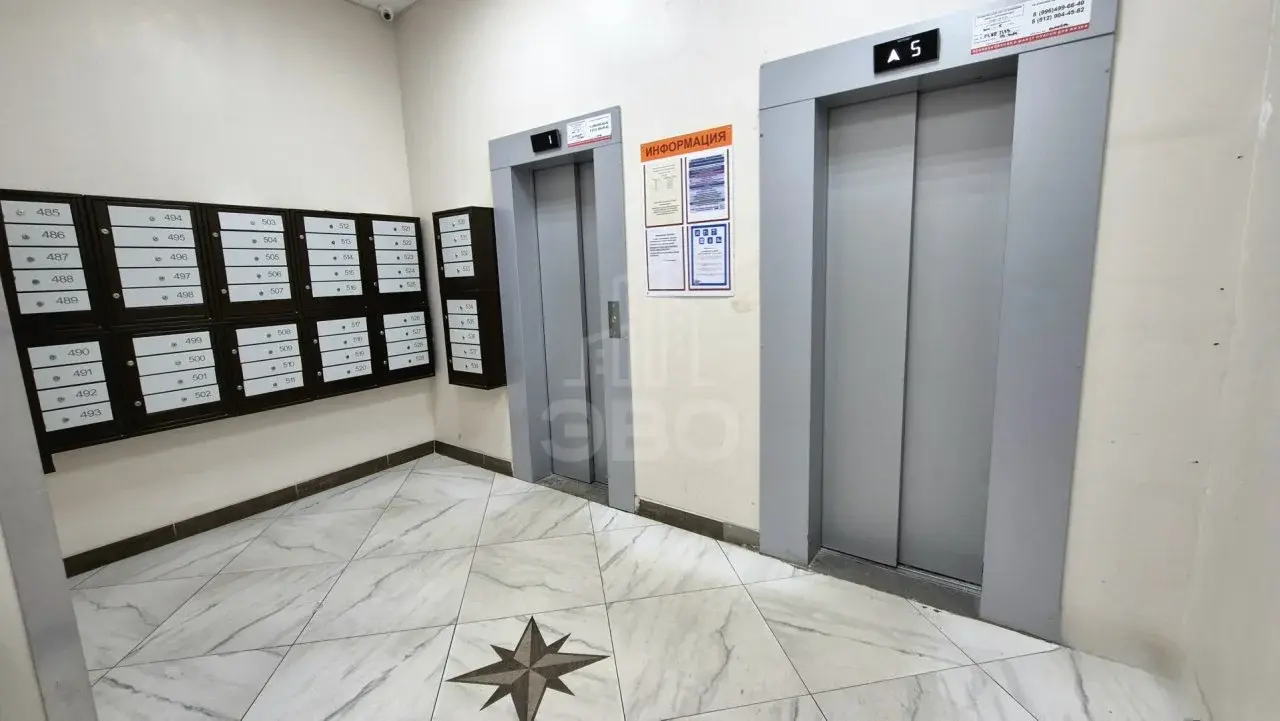 двухкомнатная квартира в Санкт-Петербурге по адресу: Просвещения проспект, 46, к 1