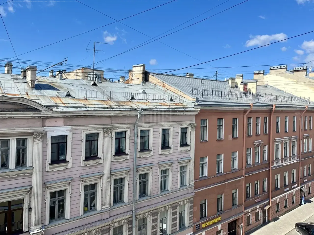двухкомнатная квартира в Санкт-Петербурге по адресу: Спасский пер., 6-8
