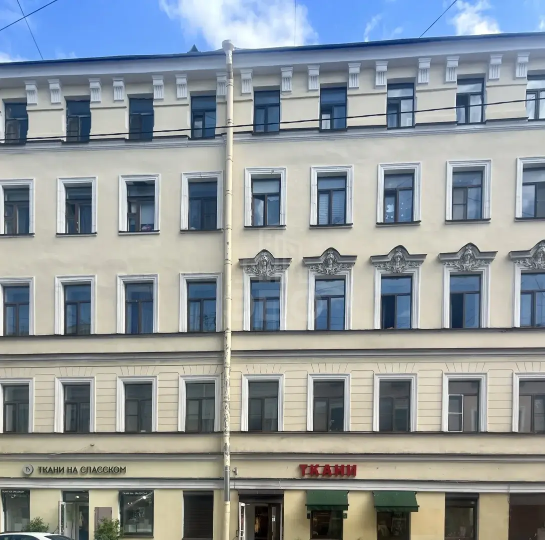 двухкомнатная квартира в Санкт-Петербурге по адресу: Спасский пер., 6-8