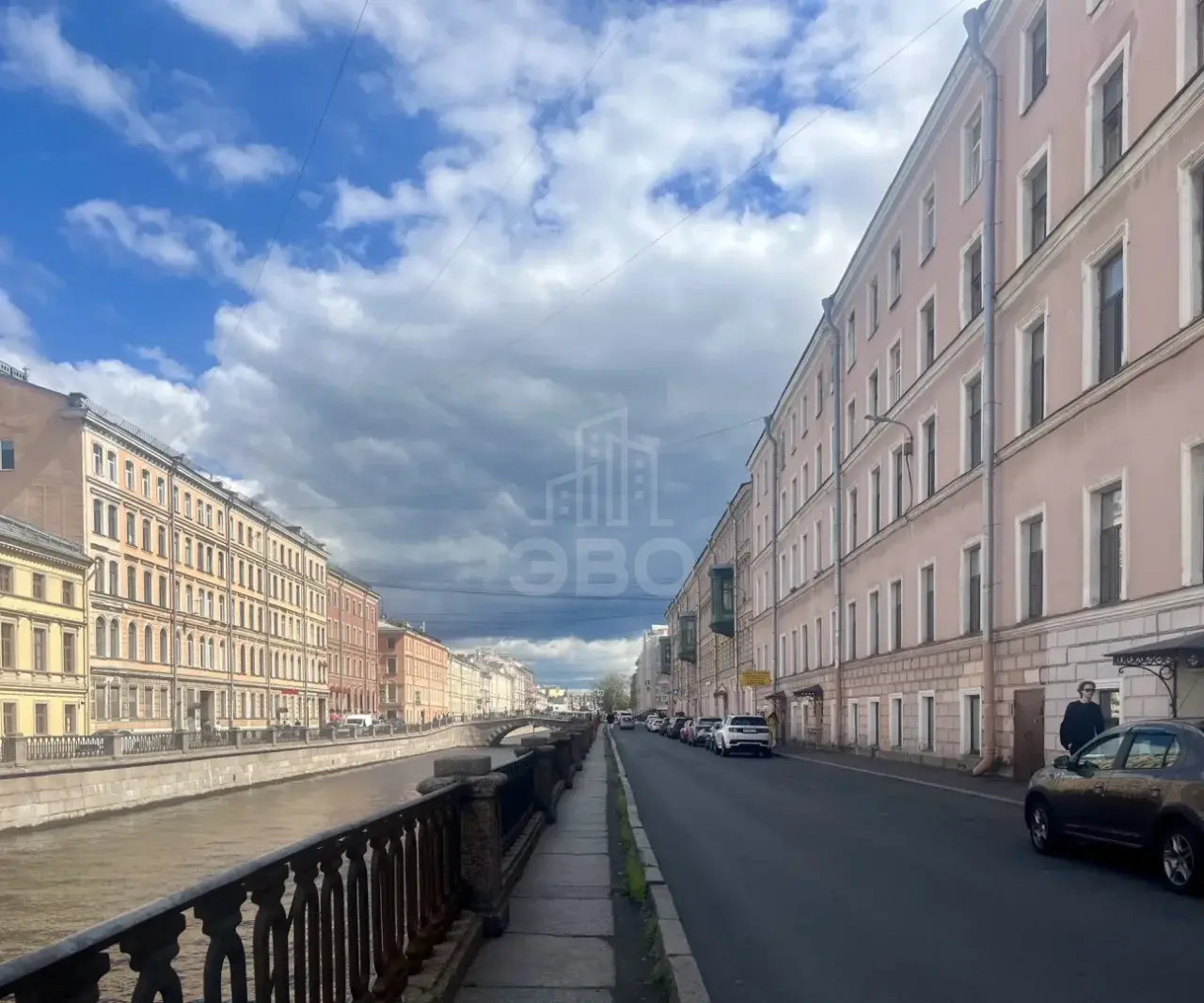 двухкомнатная квартира в Санкт-Петербурге по адресу: Спасский пер., 6-8