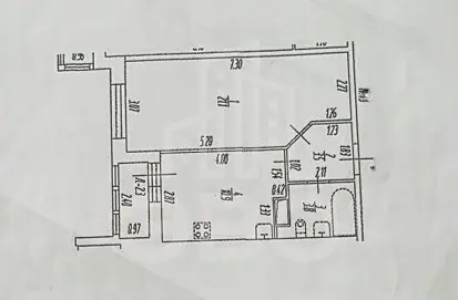 однокомнатная квартира в Ленинградской области по адресу: Екатерининская ул., 22, к 1