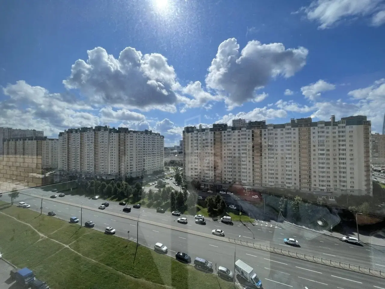 однокомнатная квартира в Санкт-Петербурге по адресу: Богатырский проспект, 55, к 1