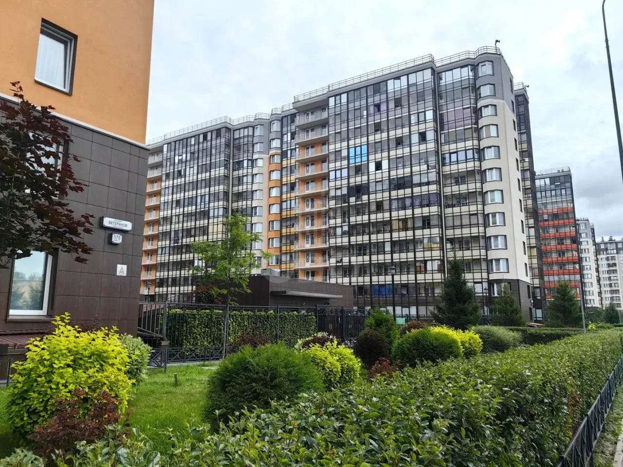 двухкомнатная квартира в Санкт-Петербурге по адресу: Ветеранов проспект, 175, к 4, строение 1