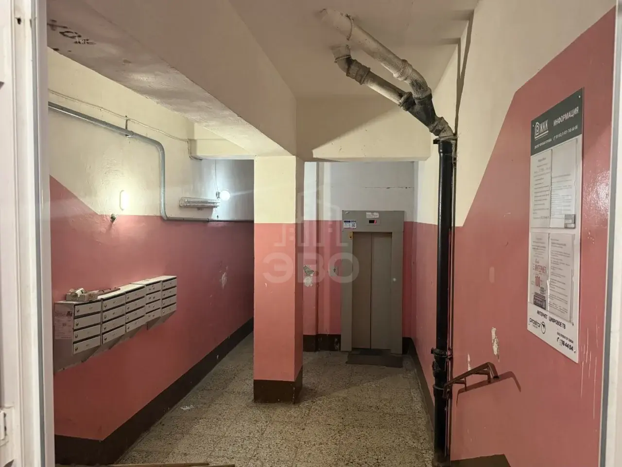 двухкомнатная квартира в Ленинградской области по адресу: Железнодорожная ул., 26