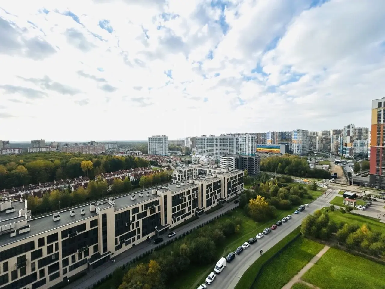 двухкомнатная квартира в Санкт-Петербурге по адресу: Комендантский проспект, 58, к 1, строение 1