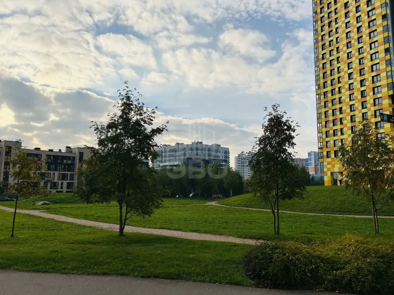 двухкомнатная квартира в Санкт-Петербурге по адресу: Комендантский проспект, 58, к 1, строение 1