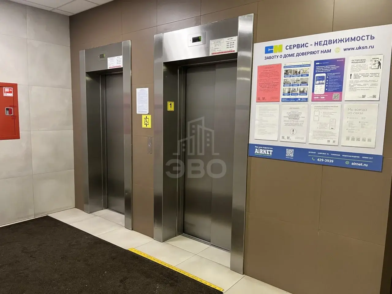 двухкомнатная квартира в Санкт-Петербурге по адресу: Кушелевская дорога., 6, к 1