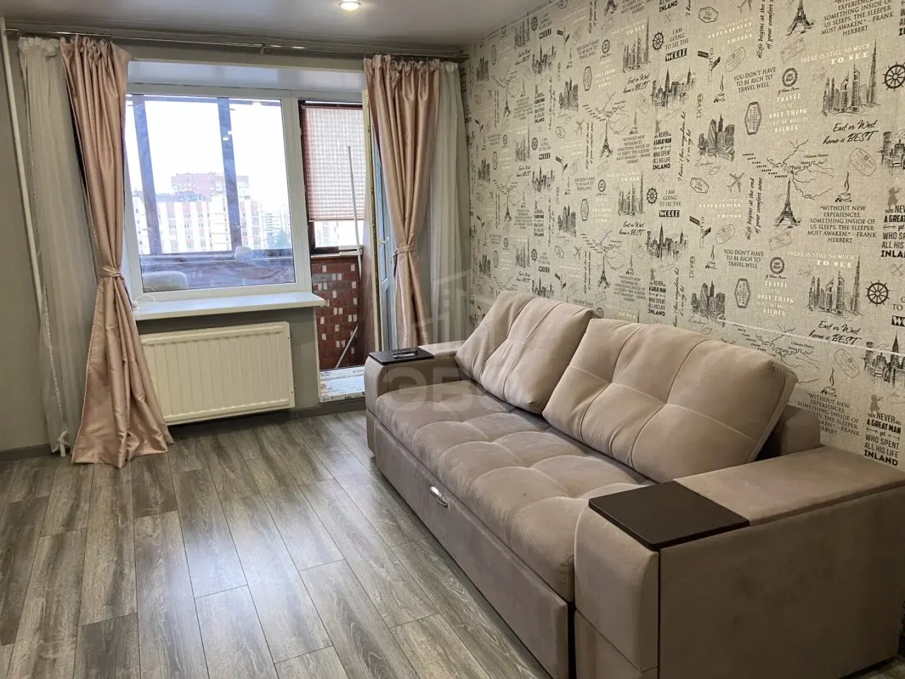 однокомнатная квартира в Санкт-Петербурге по адресу: Туристская ул., 4, к 1